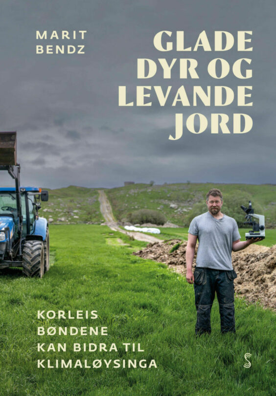 Glade dyr og levande jord omslag