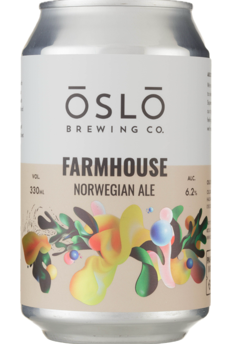 OBC Oslo Brewing Farmhouse Norwegian Ale bakgrunn fjernet