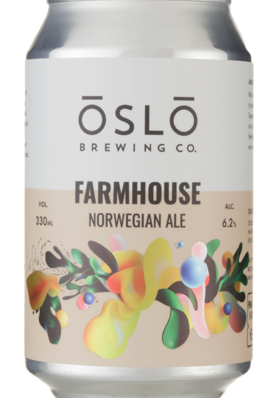OBC Oslo Brewing Farmhouse Norwegian Ale bakgrunn fjernet