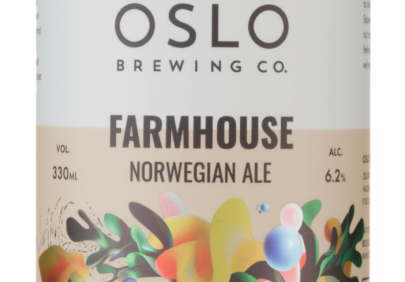 OBC Oslo Brewing Farmhouse Norwegian Ale bakgrunn fjernet
