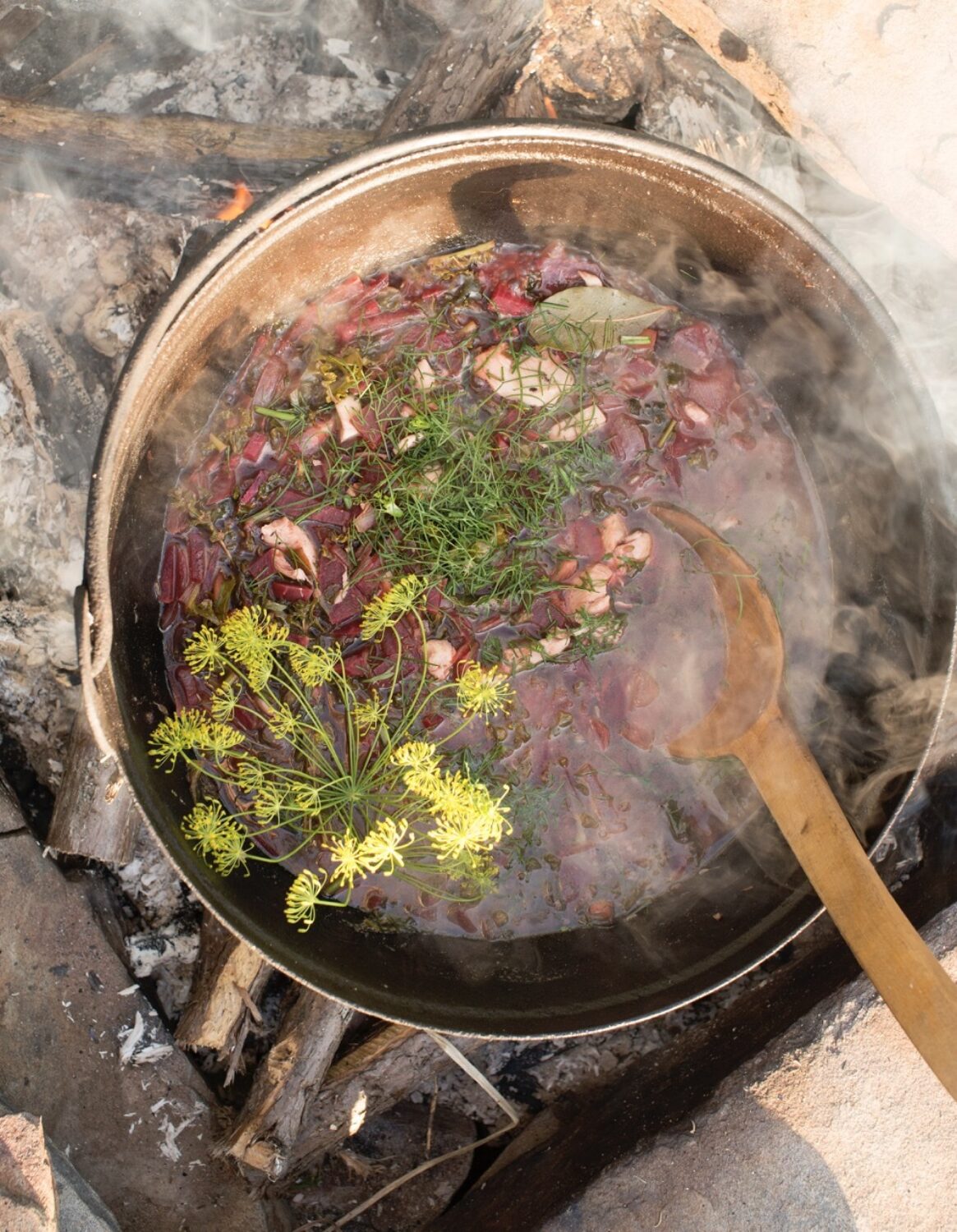 Rodbetsuppe STOR stort