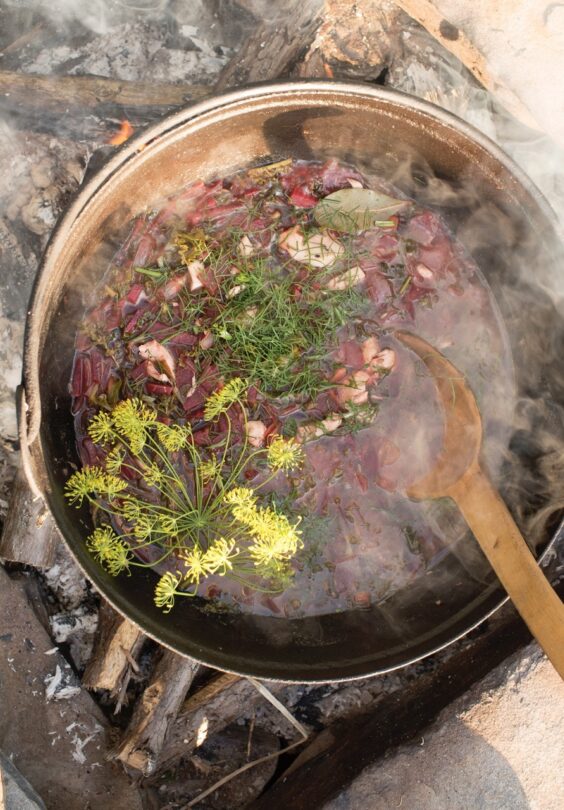 Rodbetsuppe STOR stort