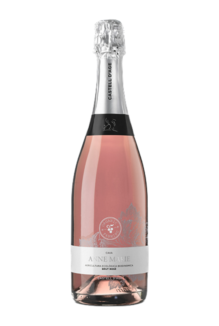 Castell d Age Cava Rose Anne Marie bakgrunn fjernet