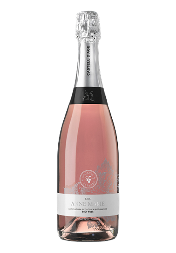 Castell d Age Cava Rose Anne Marie bakgrunn fjernet