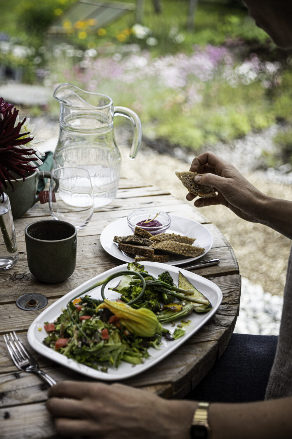 OPPSKRIFTSBILDE Bilde av Grillet gronnsaker som i oppskrift
