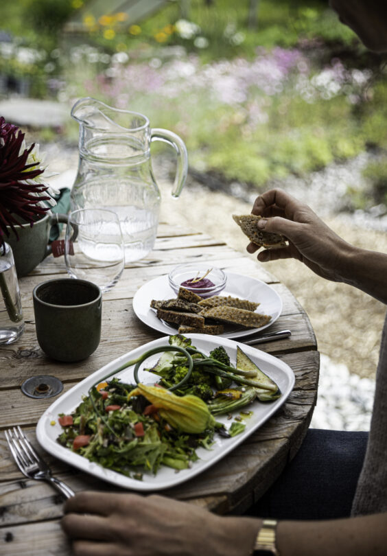 OPPSKRIFTSBILDE Bilde av Grillet gronnsaker som i oppskrift